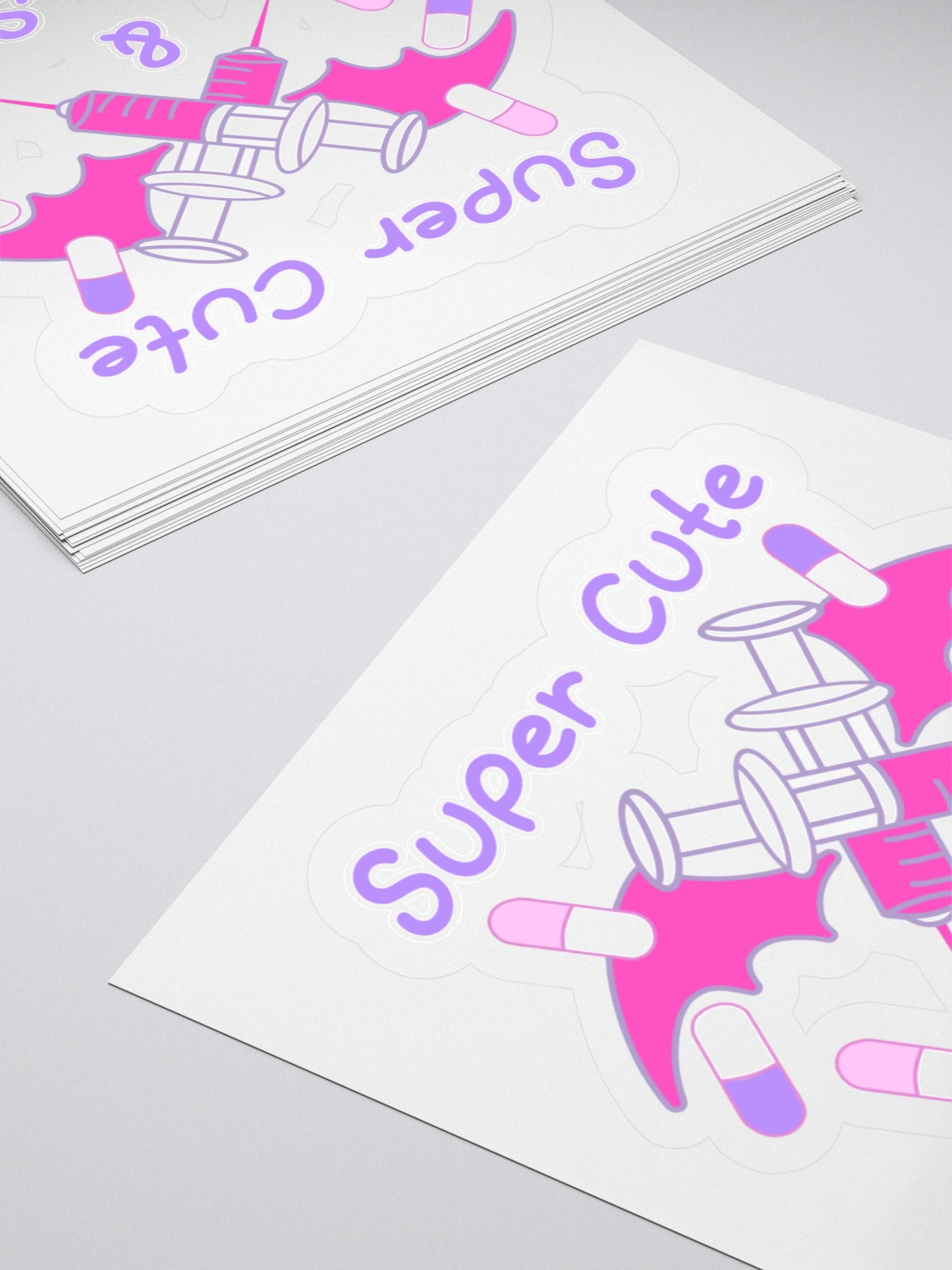 Super Cute & Super Sick Sticker product image (12)