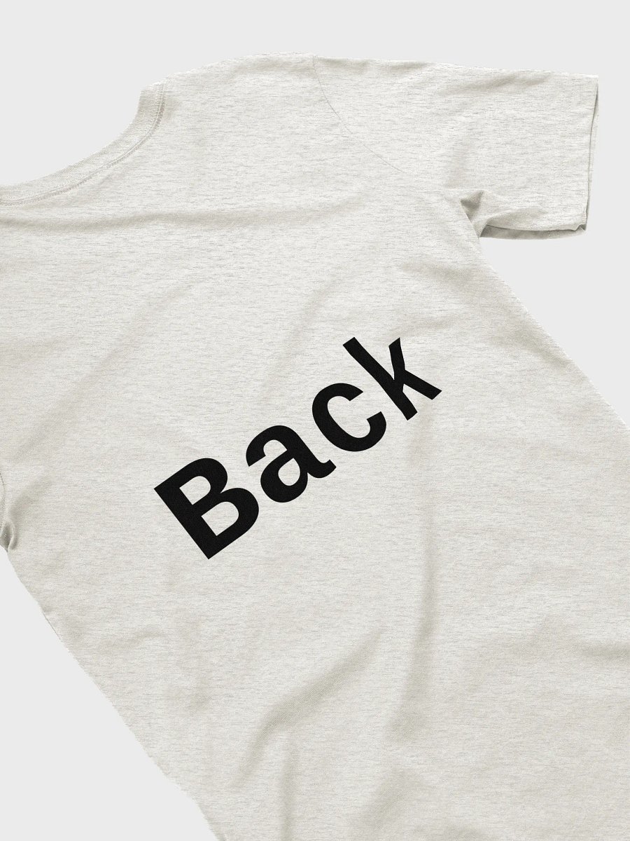 Front Back Simple Tee - Correct - Light Color product image (42)