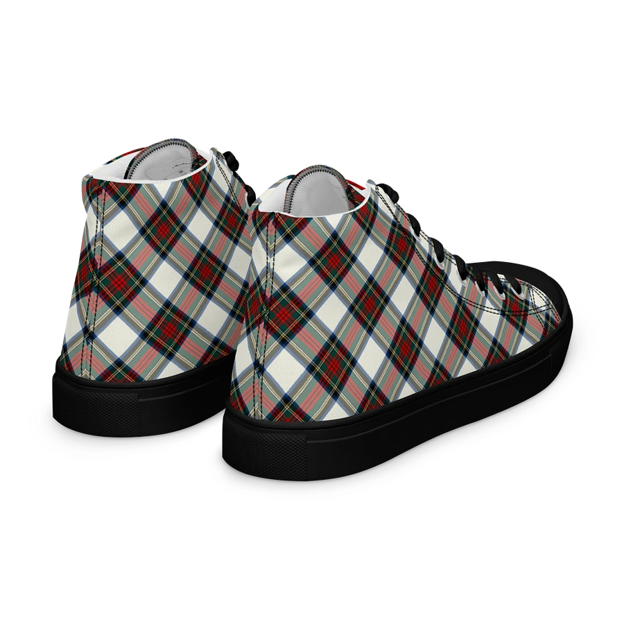 Stewart Dress Tartan Men's High Top Shoes product image (10)