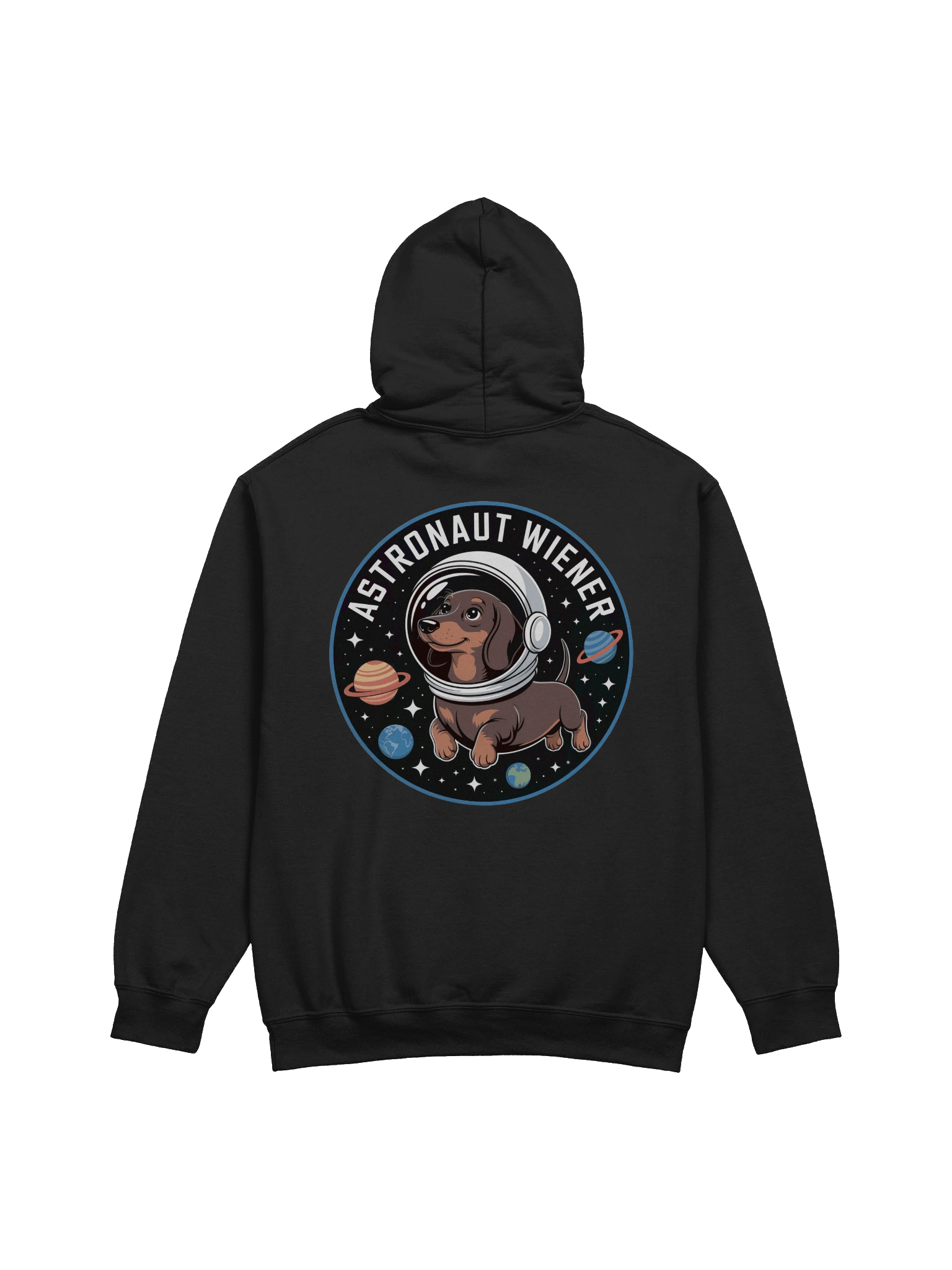 Astronaut Wiener Space Dachshund Hoodie product image (2)