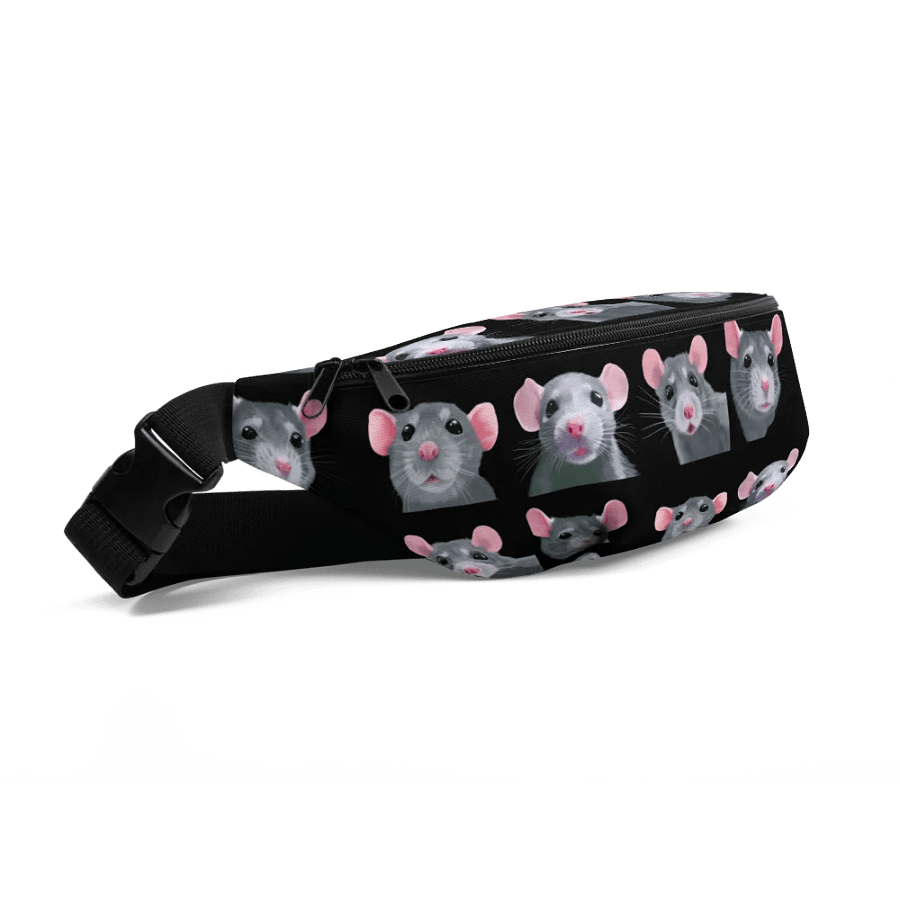 blue rats art fanny pack product image (3)
