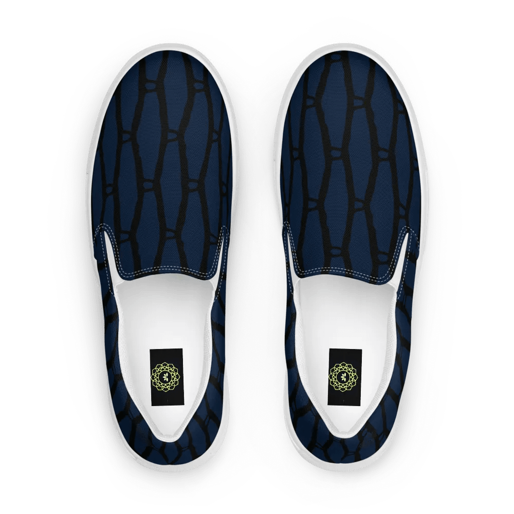 Interconnected Nightfall Canvas Slip-Ons product image (1)