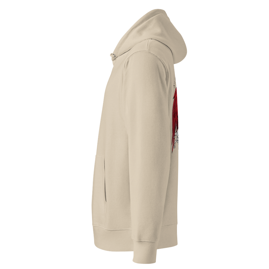 Man Hoodie Eagle Vings Stanley/Stella Unisex Organic Hoodie product image (3)