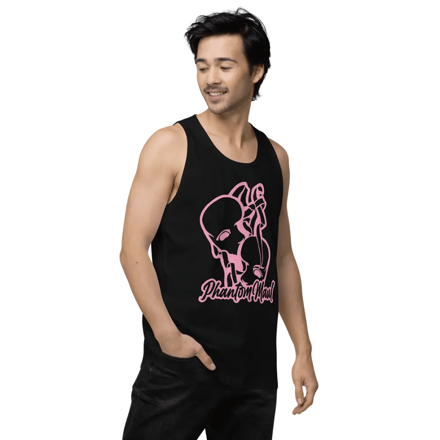 Pink Logo Men's Tank Top product image (3)