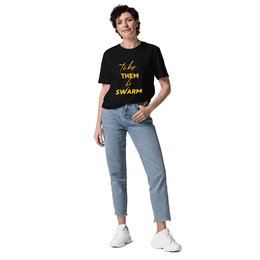 TAKE THEM BY SWARM tee - 100% cotton product image (16)
