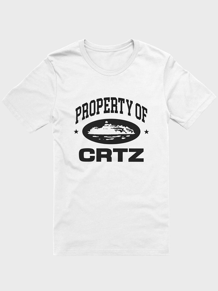 Corteiz OG Property Of Crtz T-Shirt – White product image (1)