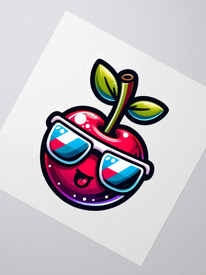 Cool Cherry Sunglasses Sticker product image (5)