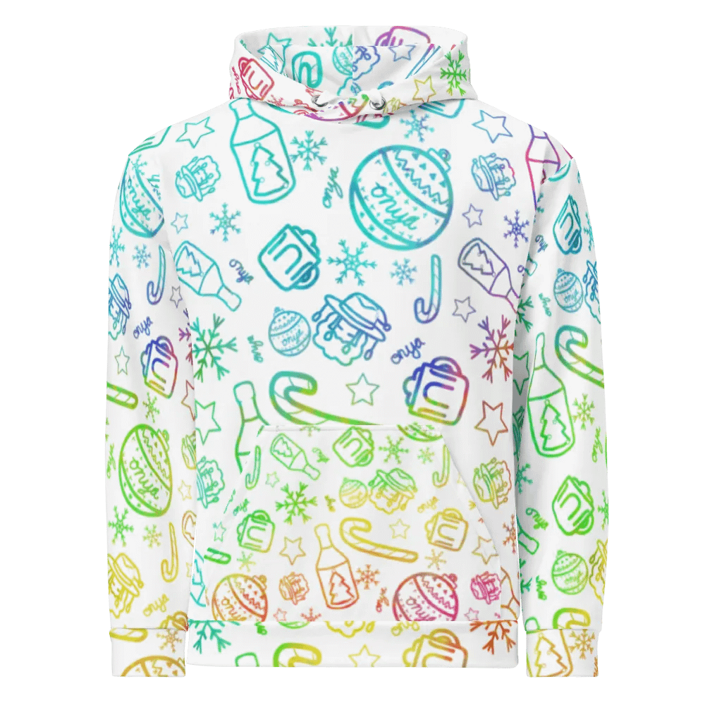 Limited Edition Christmas Rainbow Hoodie product image (11)