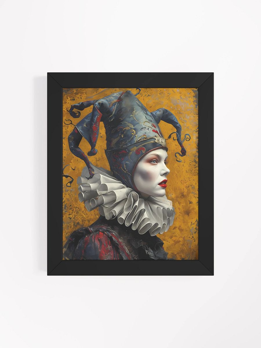 Theatrical Jester Framed Poster product image (5)