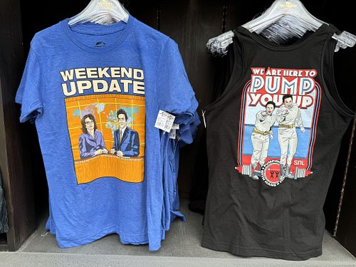 🛍️ New Merch Alert at Universal CityWalk! 🎉

Get ready to show off your love for Saturday Night Live with these awesome new s...