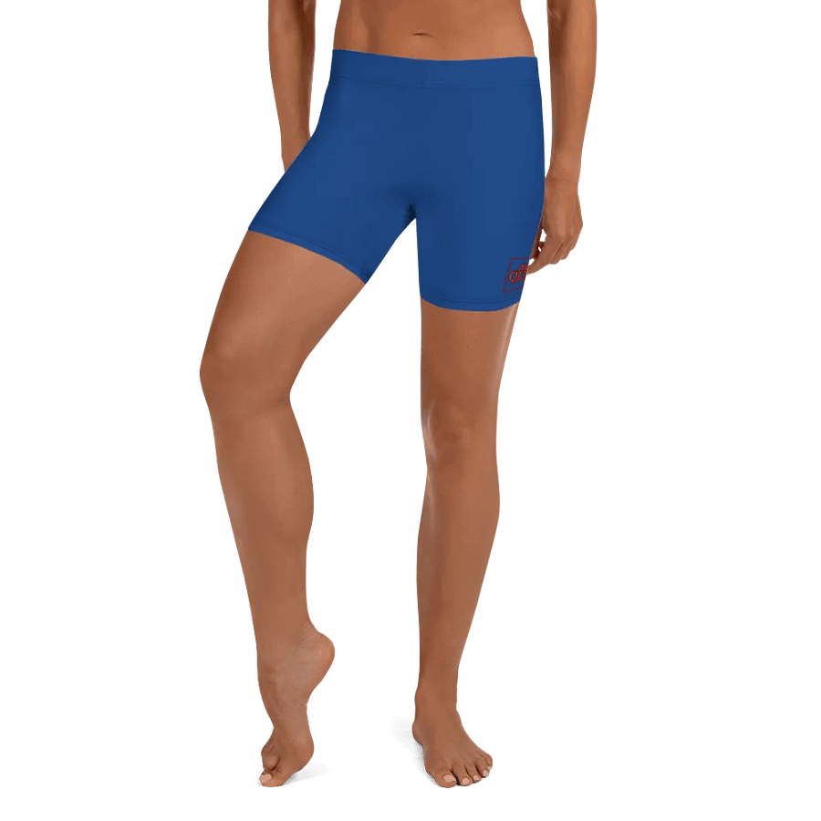 No Quit Club- Blue Bike Shorts product image (3)