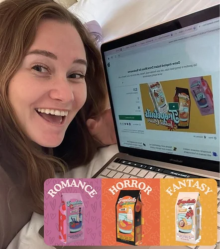 ITS LIVE!!!! 🥂 💃💥🤩🤩🤩 Tropetails: Instant Cheers—my first ever consumables brand!!!!!! WAHOOOOO!!!!!!! Bookish inspired drink ...
