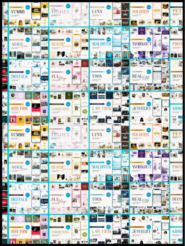 8000+ Social Media Canva Template Bundle product image (2)