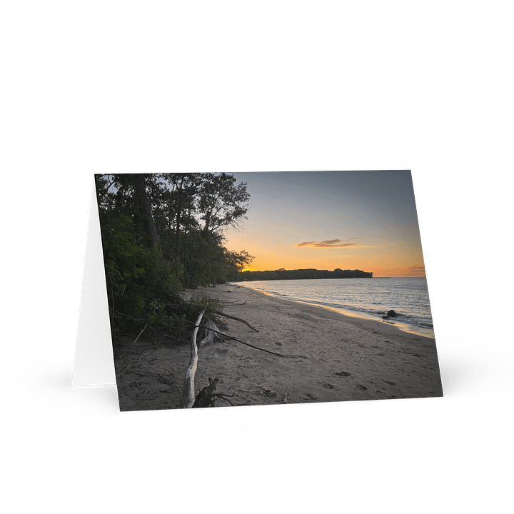 Sunset Serenity Greeting Card product image (1)