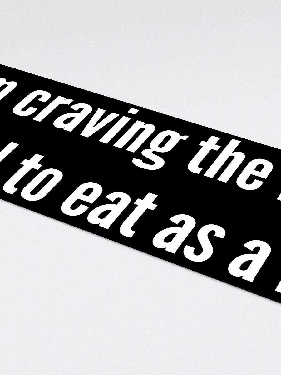 I'm craving rocks bumper sticker product image (4)