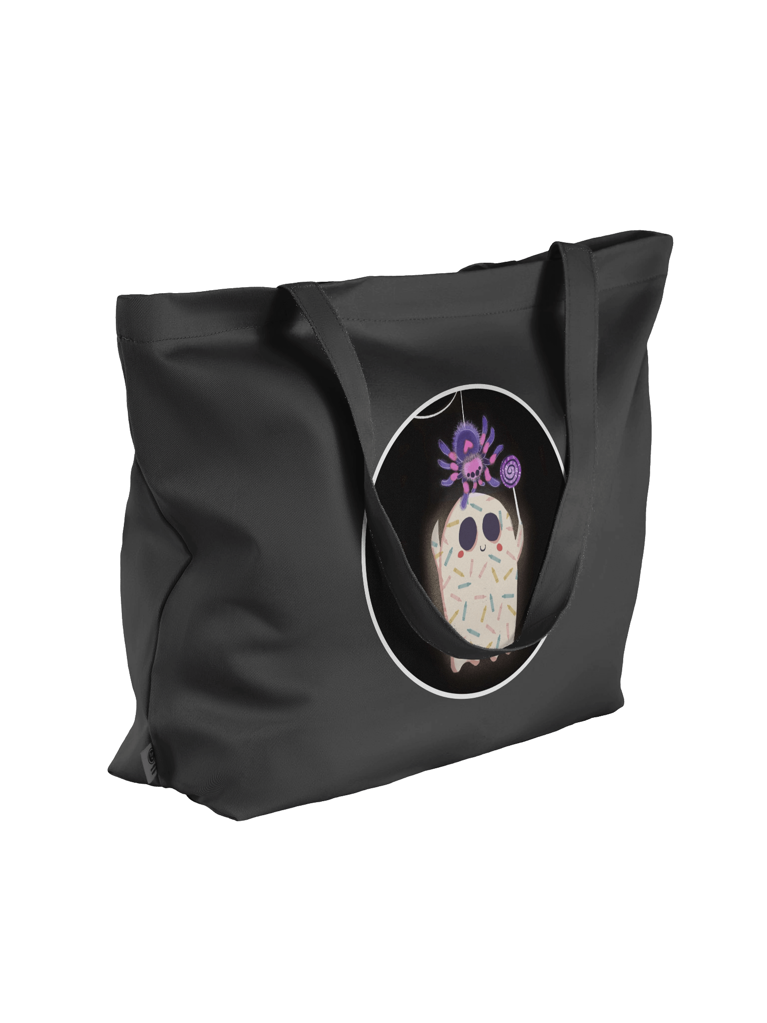 Little Ghost & Pet Spider - Tote Bag product image (4)