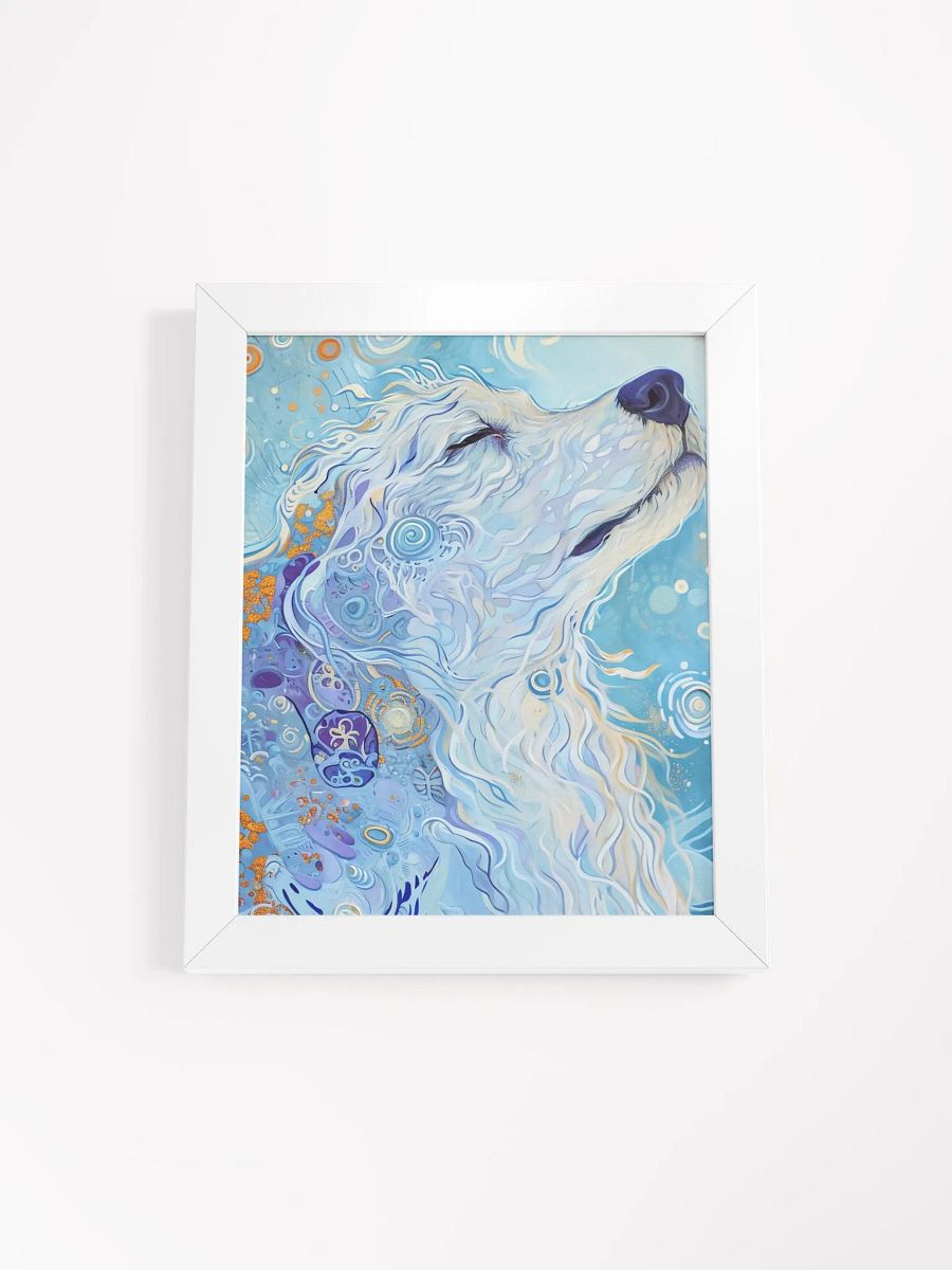 Blissful Canine Serenity Framed Poster product image (1)