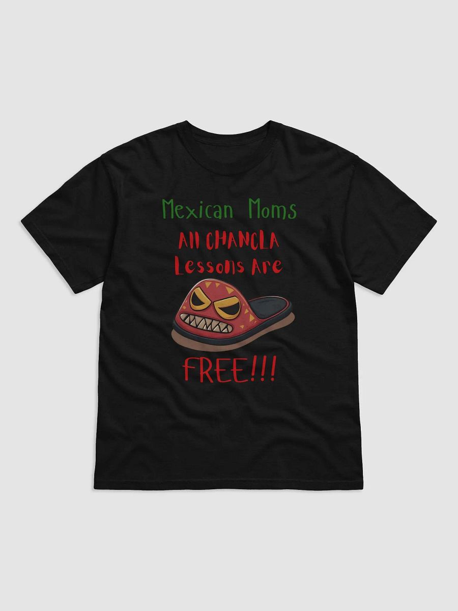 Free Chancla Lessons Mexican Moms T-Shirt product image (5)