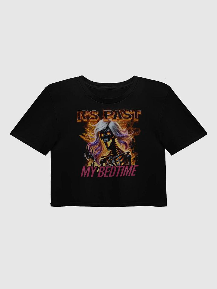its past my bedtime unisex crop tee product image (1)