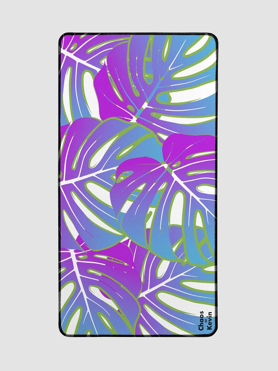 Vibrant Monstara Leaf Desk Mat product image (2)