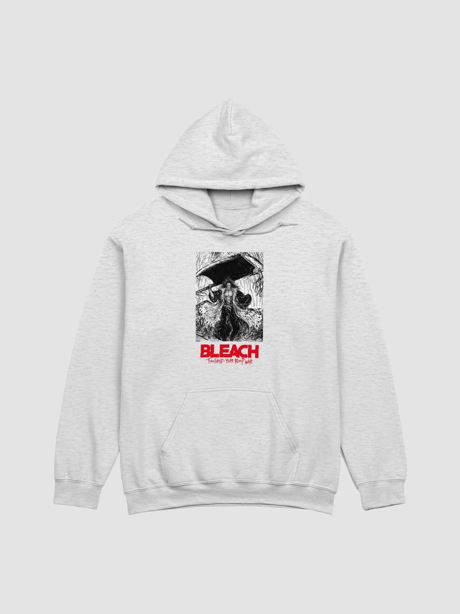 Bleach Kenpachi Bankai Thousand-Year Blood War Hoodie product image (1)