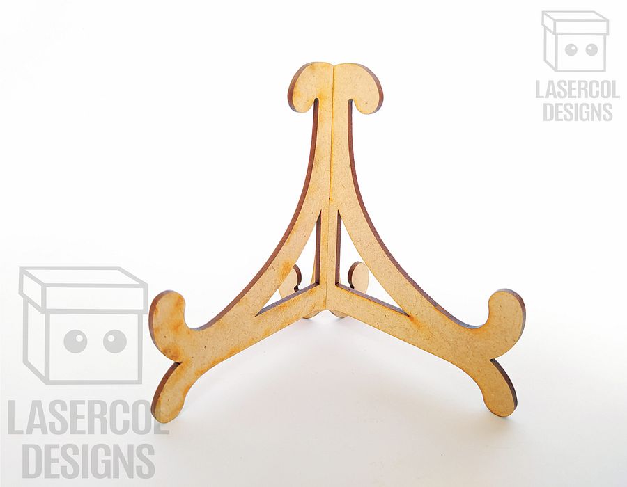 Easel Plate Stand Set 1 - Laser Cut Files product image (7)
