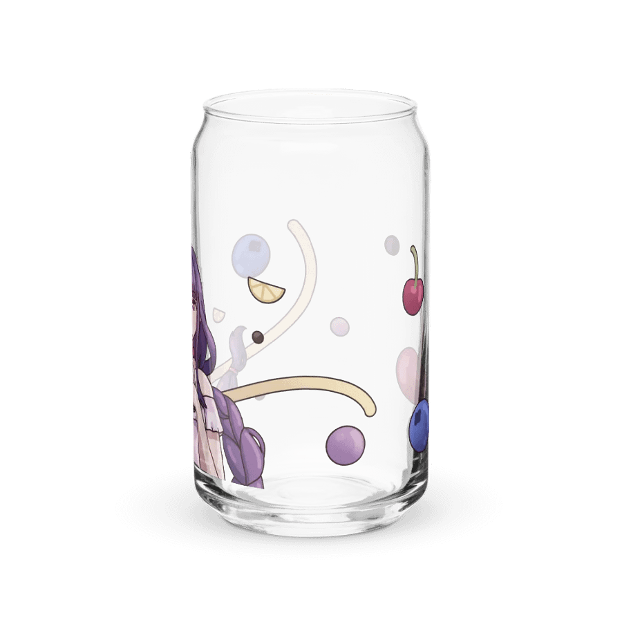 Raiden Shogun - Can-Shaped Glass (or with lid and straw) product image (39)