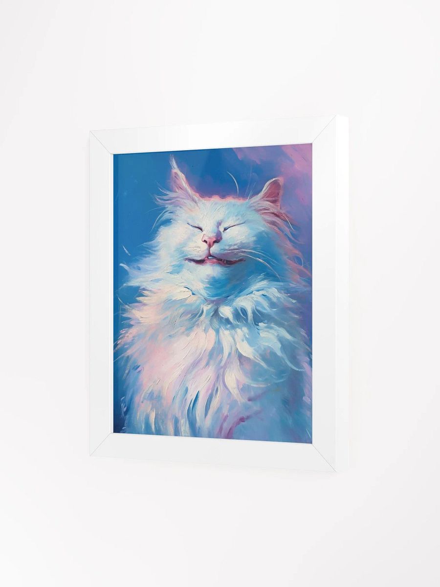 Blissful Cat Dream Matte Poster product image (3)