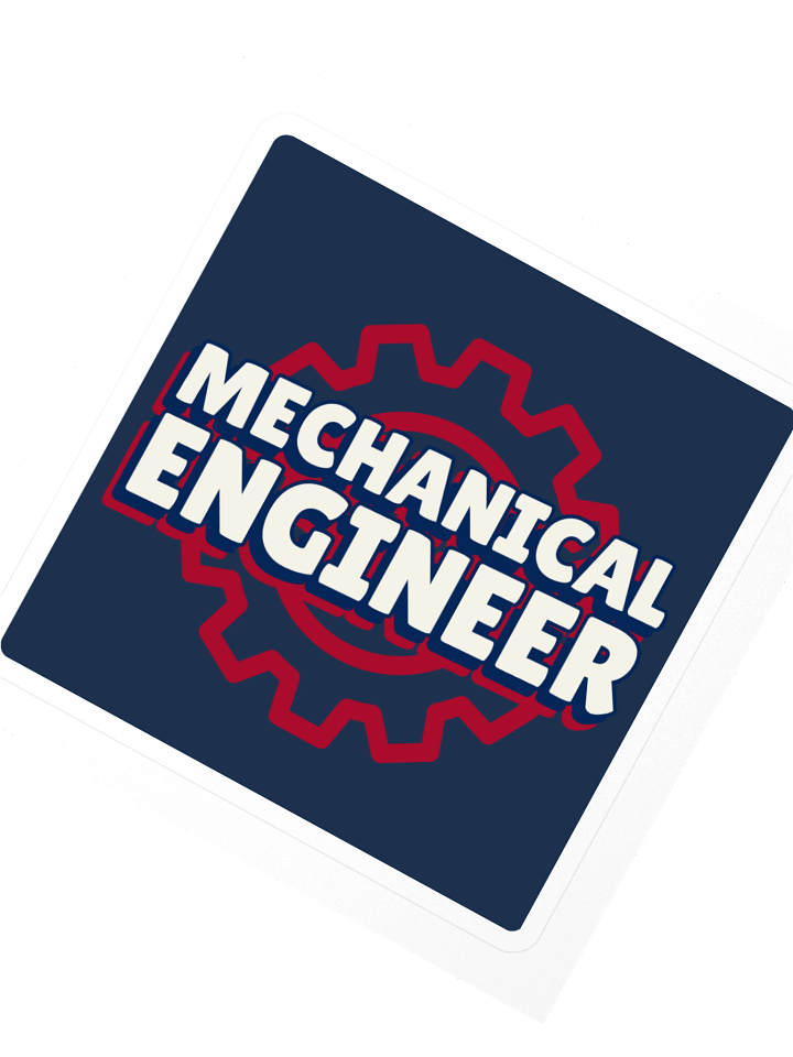 Mechanical Engineer Sticker product image (2)