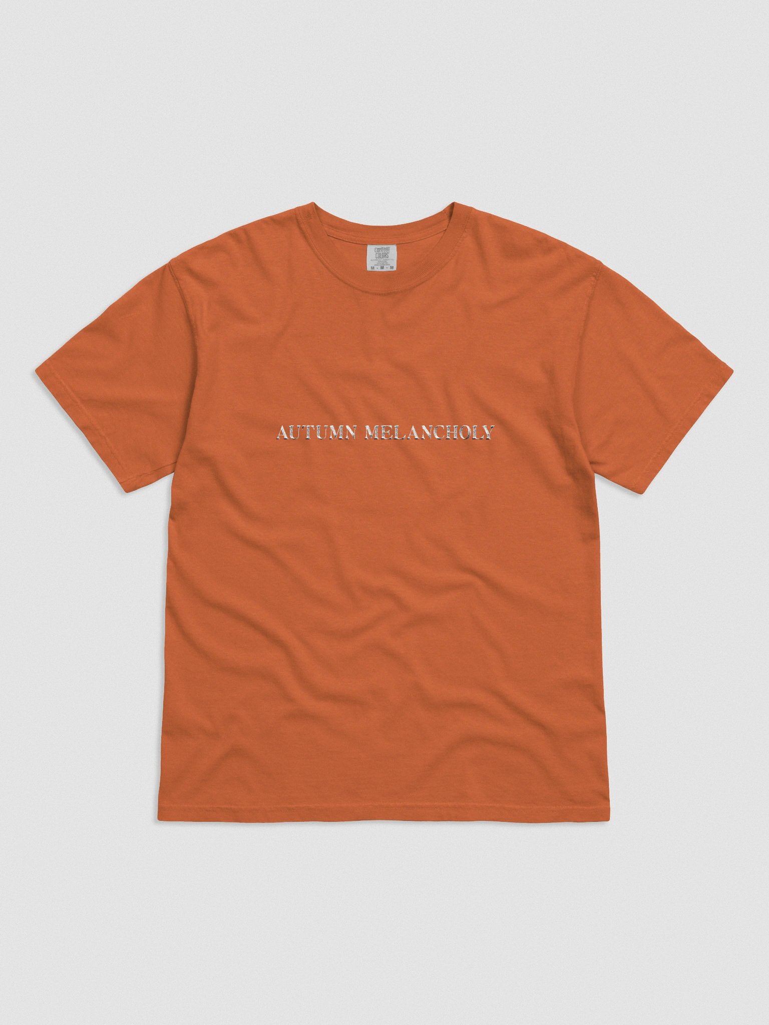 Embroidered Autumn Melancholy Unisex Tee product image (1)