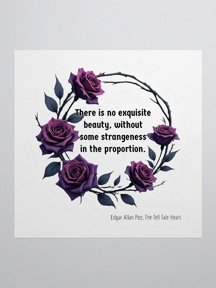 Exquisite Beauty Without Strangeness Poe Sticker product image (1)