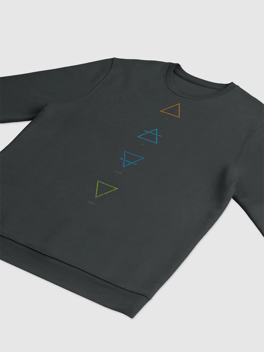 Elemental Triangles Eco Sweatshirt product image (3)