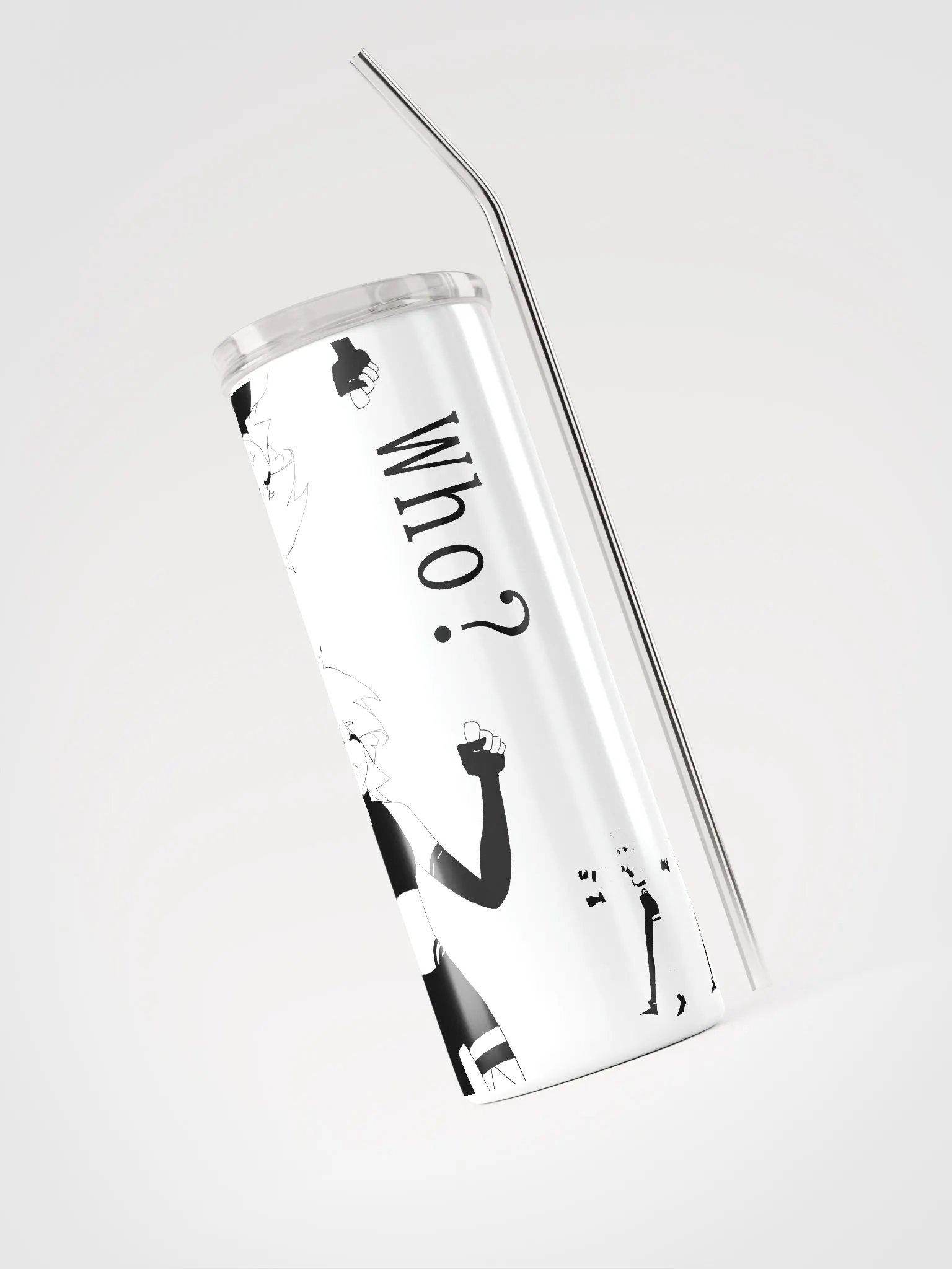Stainless Steel Tumbler // Who Cover Collection product image (3)
