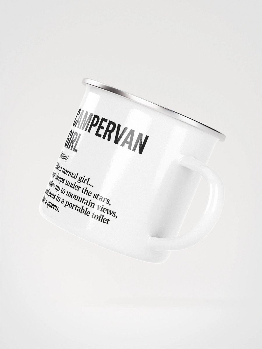 Campervan Girl - Enamel mug product image (3)