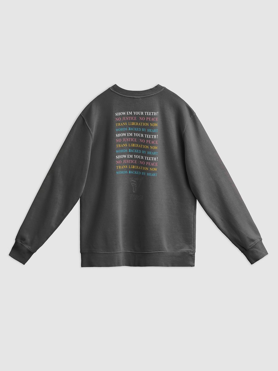 Sharp Teeth, Sharp Words crewneck product image (4)
