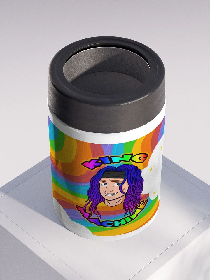 rainbow can koozie product image (2)