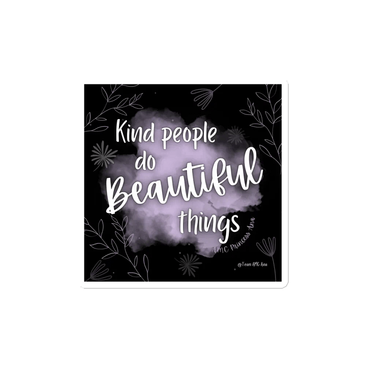 KPDBT - Black/Lavender Magnet product image (1)