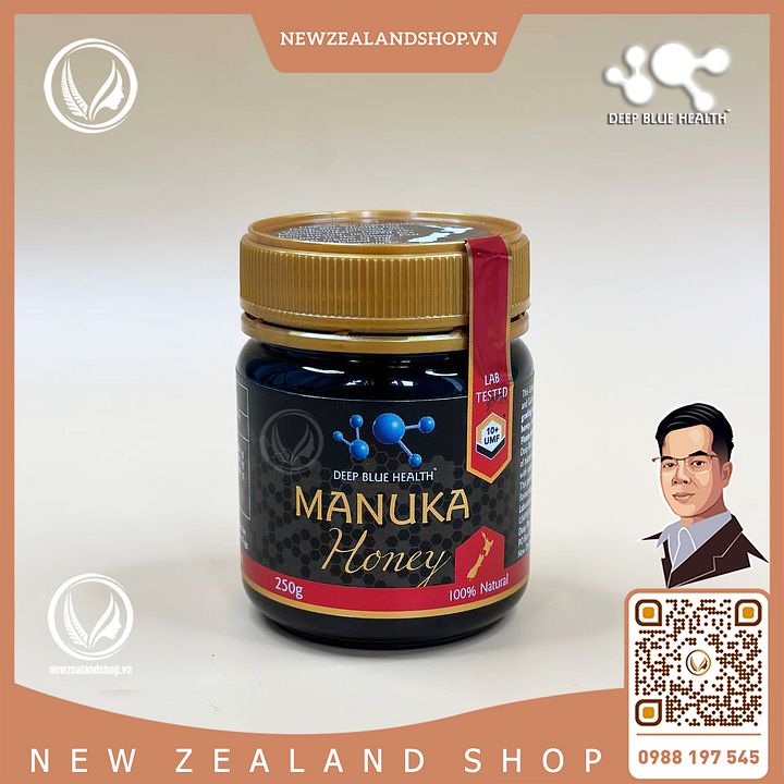 Mật ong Manuka 100% nguyên chất UFM10+ Deep Blue Health Manuka Honey 250g product image (2)