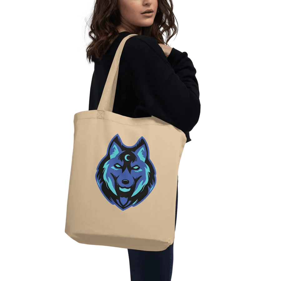Mystic Wolf Guardian Eco Tote product image (9)
