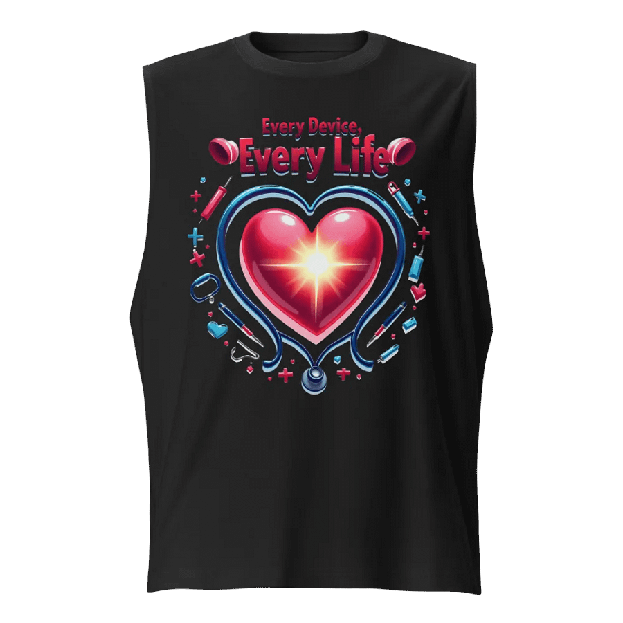 EVERY DEVICE EVERY LIFE Muscle Tank product image (1)