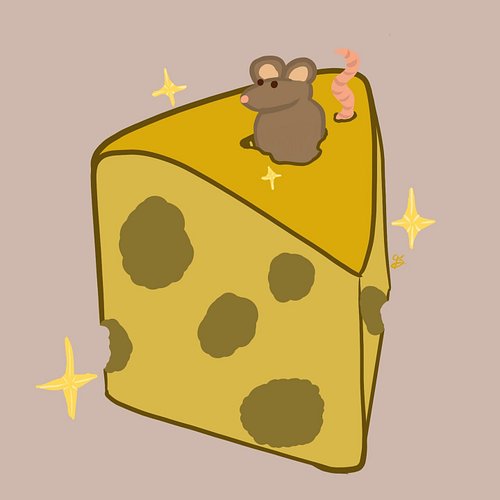 🧀🐭 #StreamINK2024 #StreamINK #promptlist #artprompts #cheese #artstream