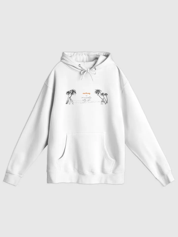 "Nothing Is Impossible" Palm Hoodie product image (1)