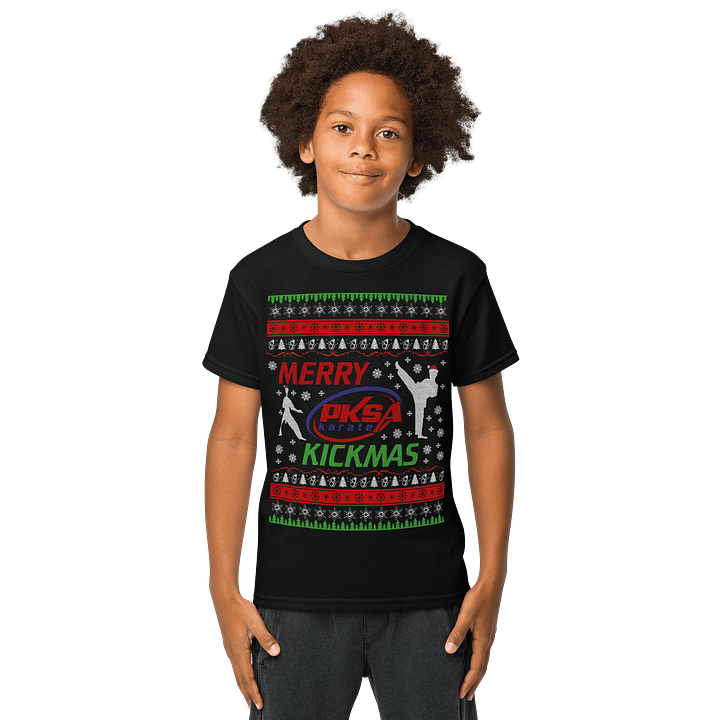 Kids: Merry Kickmas Tee product image (1)