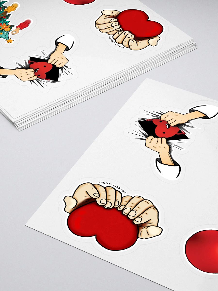 Hearts & Holiday Sticker Pack product image (4)