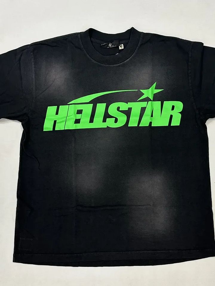 Hellstar Green And Black Shirt product image (1)