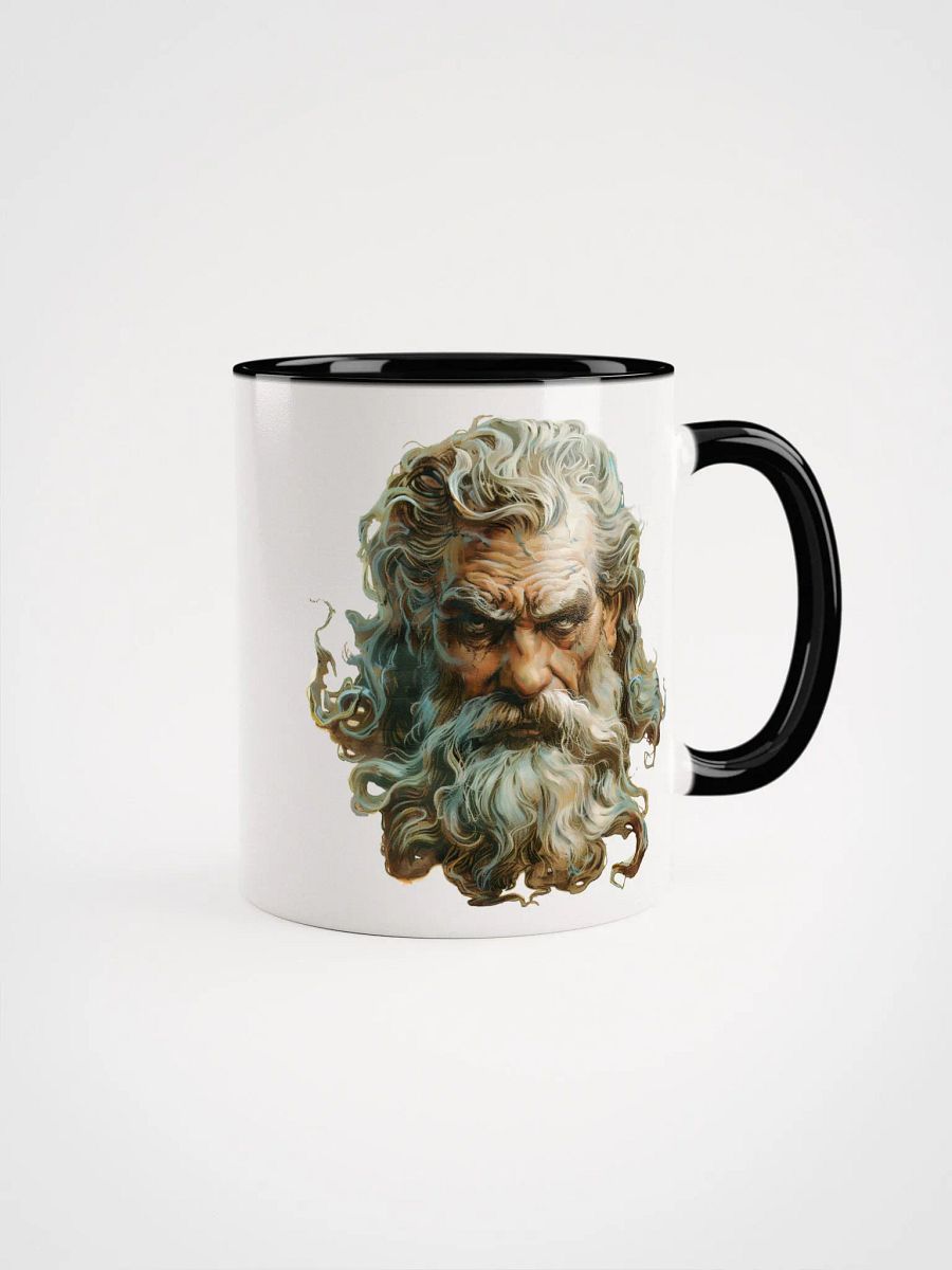 Zeus - The God of Thunder Ceramic Mug with Black Color Inside product image (2)