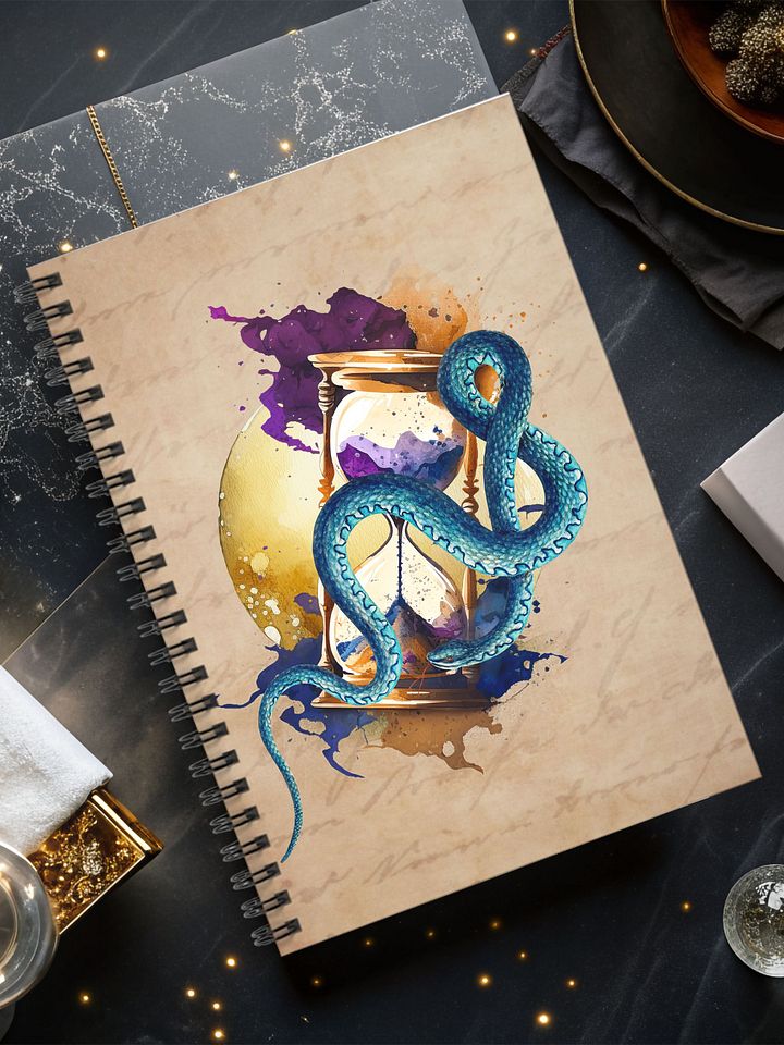 Serpent of Time Snake Notebook product image (1)