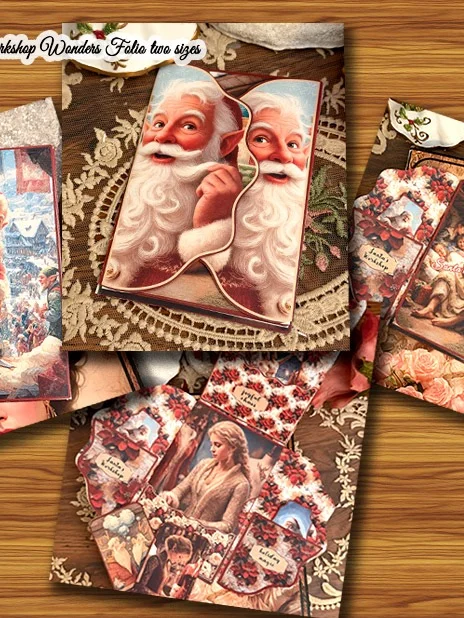 Santa's Workshop Wonders Folio Kit 2 sizes-Digital download product image (3)