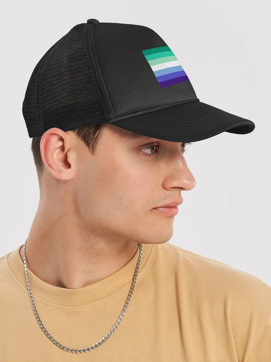 Gay Men's Pride Flag - Foam Trucker Hat product image (6)