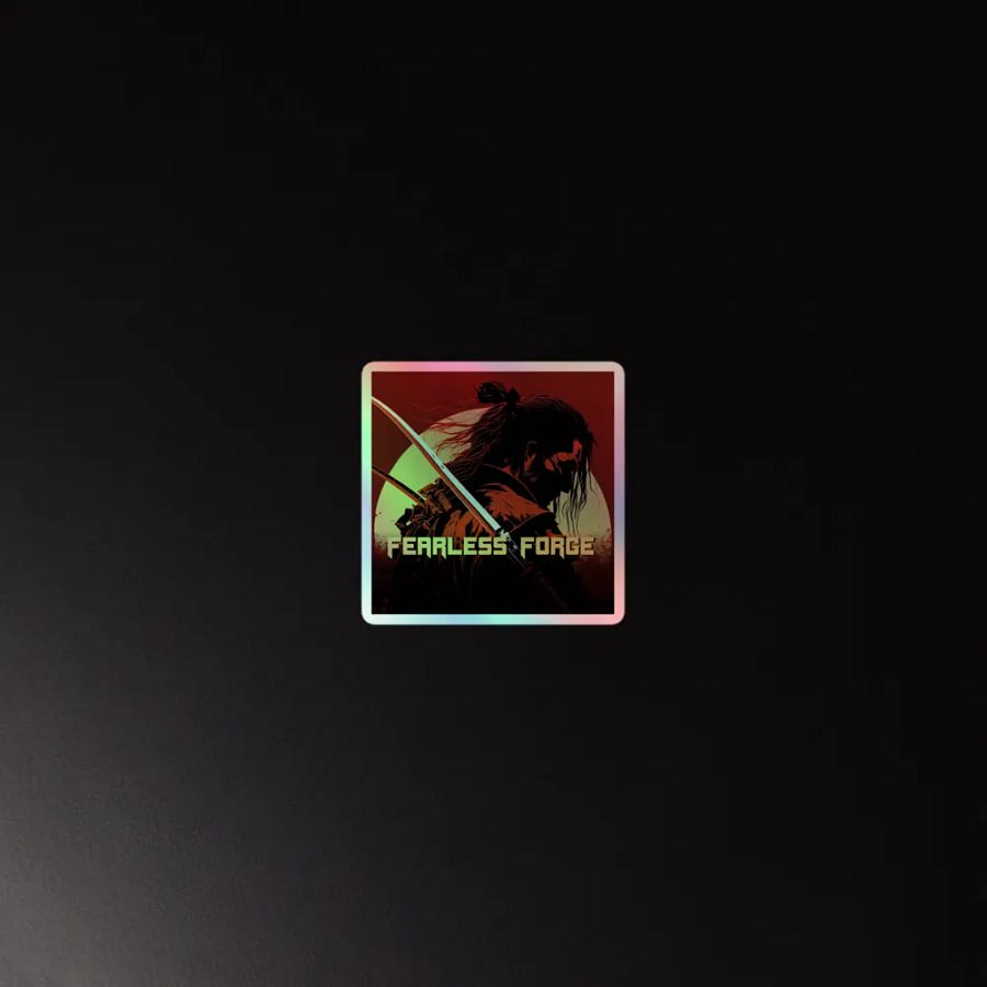 Fearless 01s Holographic Sticker product image (11)